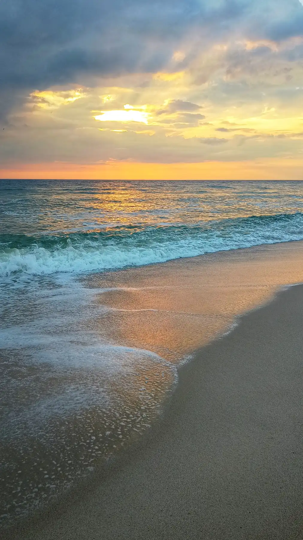 Sonnenuntergang am Strand